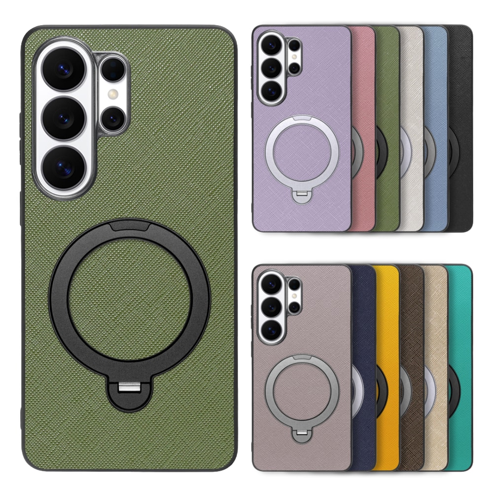 [ LOOF CASUAL MAG-RING Series ] Galaxy S26 Ultra Samsung SC-53G スマホケース 背面 ケース カバー ハードケース マグネット内蔵の薄型多機能リング付 スタンド [ Galaxy S26 Ultra ]