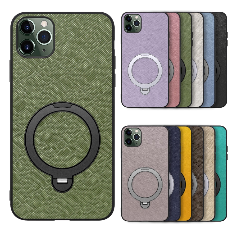 [ LOOF CASUAL MAG-RING Series ] iPhone 11 Pro Max iPhone11promax 11promax 11 promax スマホケース 背面 ケース カバー ハードケース マグネット内蔵の薄型多機能リング付 スタンド [ iPhone 11 Pro Max ]
