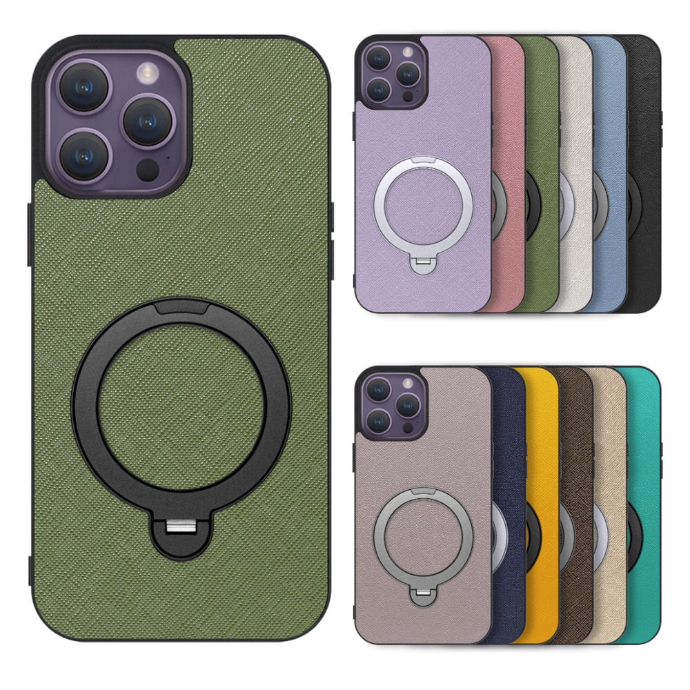 [ LOOF CASUAL MAG-RING Series ] iPhone 14 Pro Max iphone14promax 14promax プロマックス スマホケース 背面 ケース カバー ハードケース マグネット内蔵の薄型多機能リング付 スタンド [ iPhone 14 Pro Max ]