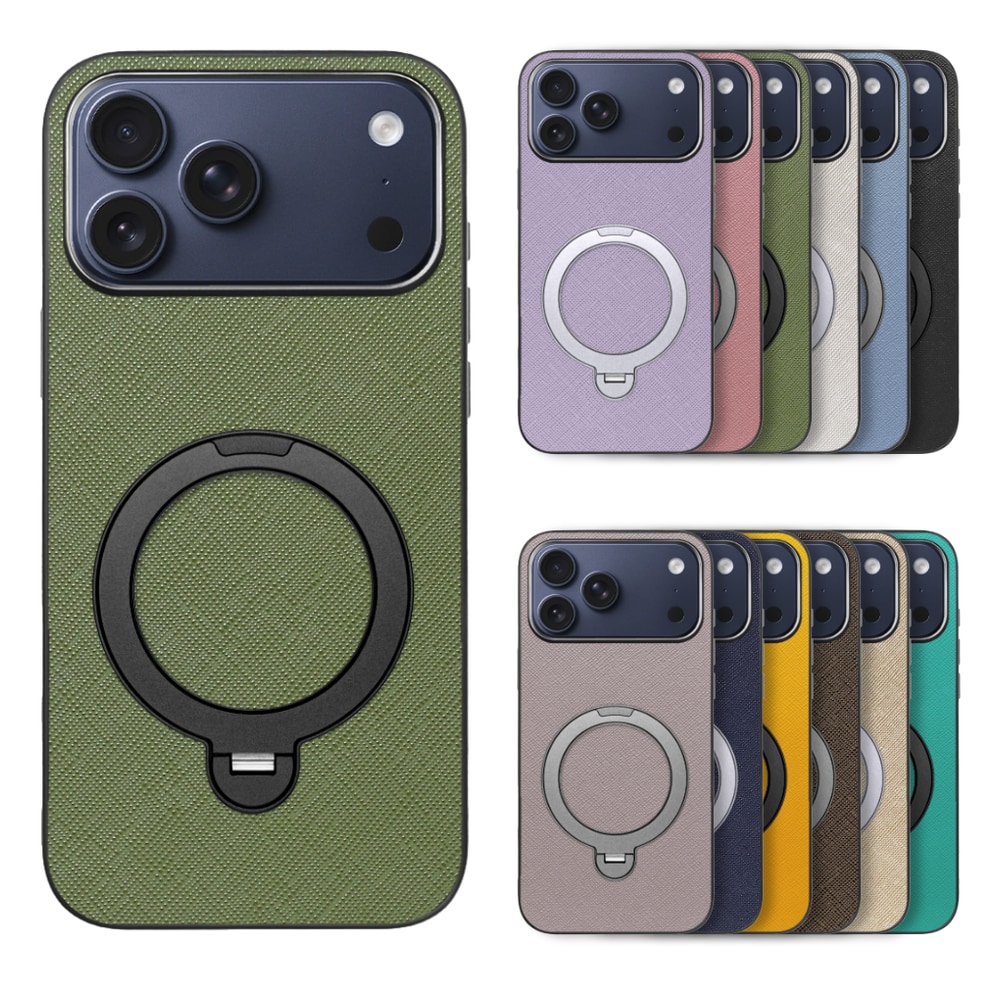 [ LOOF CASUAL MAG-RING Series ] iPhone 17 Pro Max iPhone17 Pro Max アイフォン17 プロ マックス スマホケース 背面 ケース カバー ハードケース マグネット内蔵の薄型多機能リング付 スタンド [ iPhone 17 Pro Max 用 ]