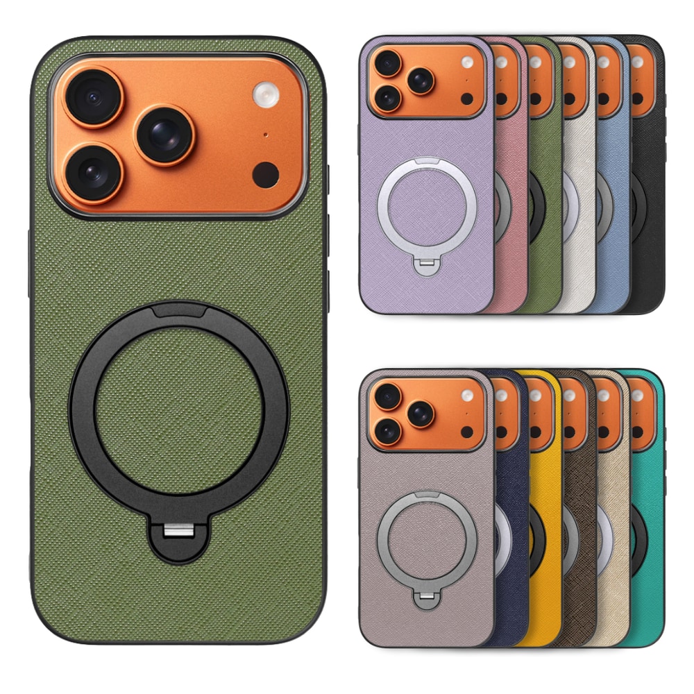 [ LOOF CASUAL MAG-RING Series ] iPhone 17 Pro iPhone17 Pro アイフォン17 プロ スマホケース 背面 ケース カバー ハードケース マグネット内蔵の薄型多機能リング付 スタンド [ iPhone 17 Pro 用 ]