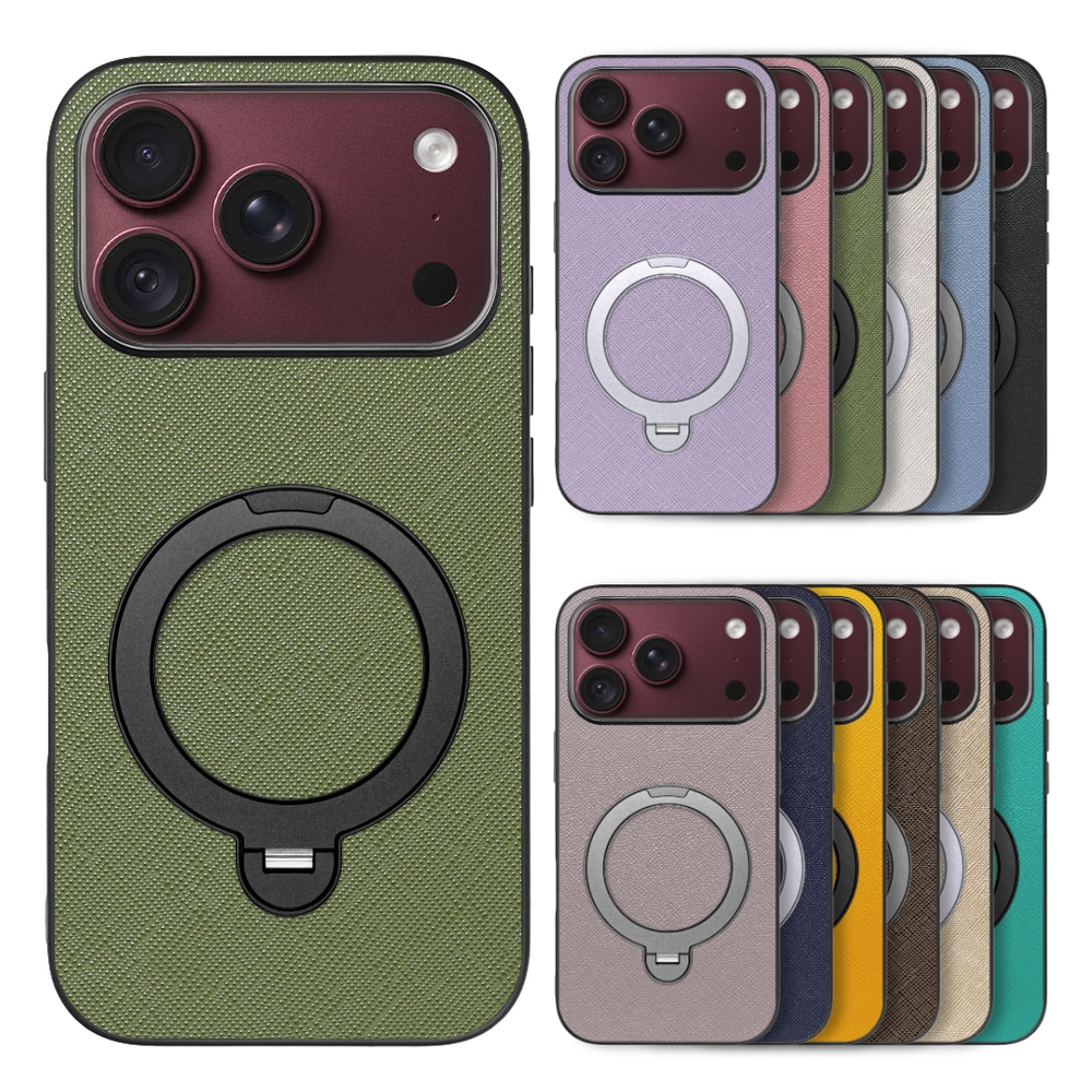 [ LOOF CASUAL MAG-RING Series ] iPhone 18 Pro iPhone18 Pro アイフォン18 プロ スマホケース 背面 ケース カバー ハードケース マグネット内蔵の薄型多機能リング付 スタンド [ iPhone 18 Pro ]