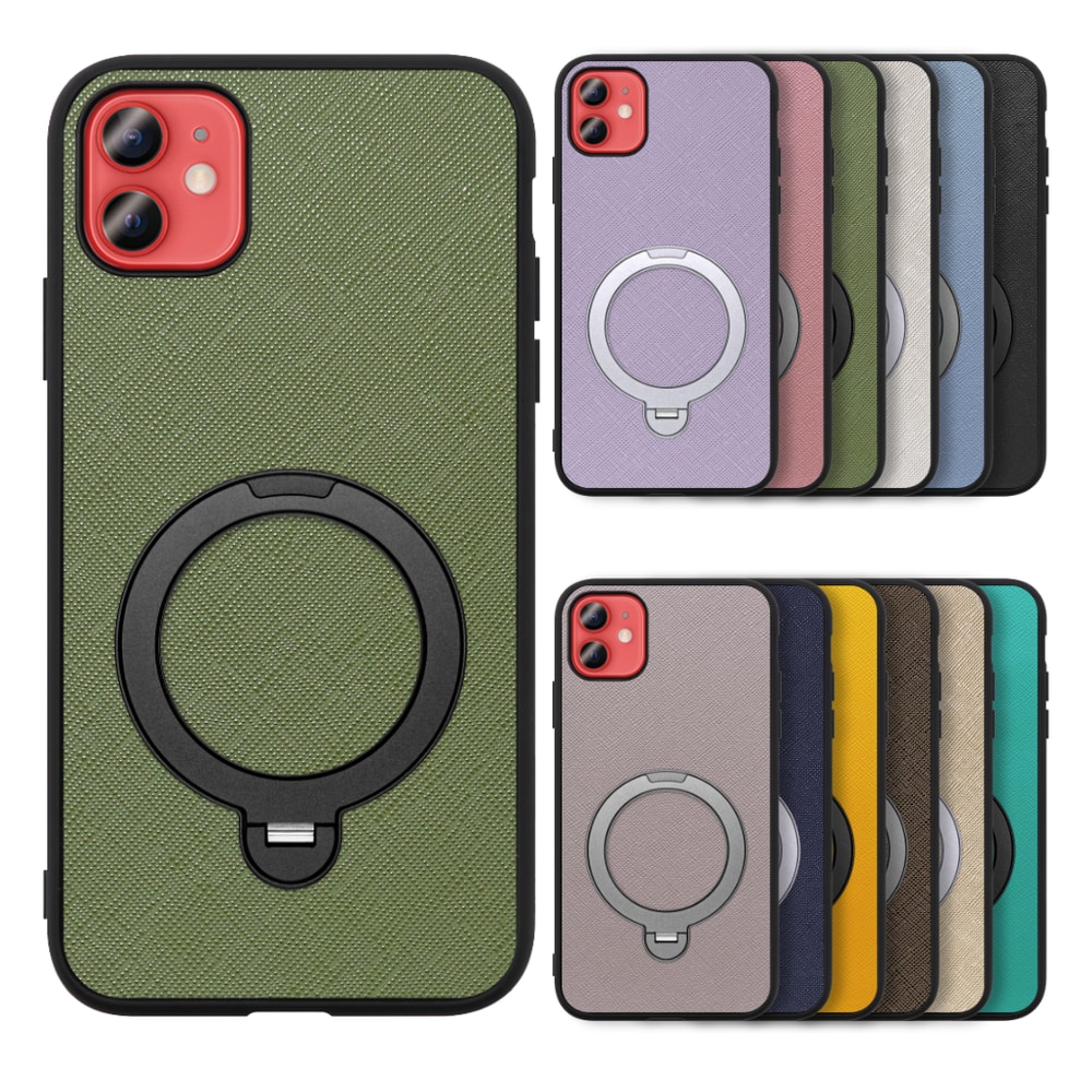 [ LOOF CASUAL MAG-RING Series ] iPhone 12 mini iphone12mini 12mini 12ミニ スマホケース 背面 ケース カバー ハードケース マグネット内蔵の薄型多機能リング付 スタンド [ iPhone 12 mini ]