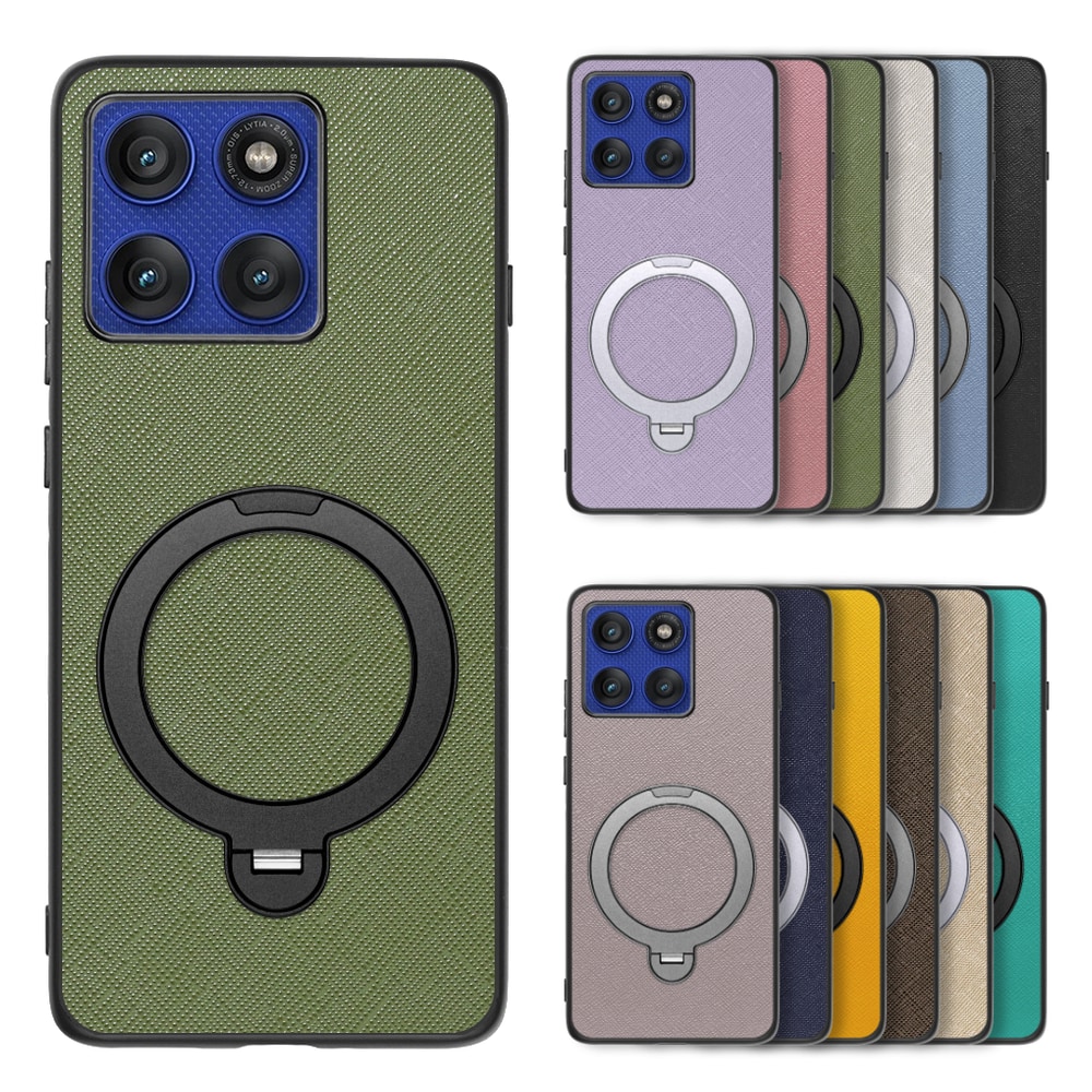[ LOOF CASUAL MAG-RING Series ] motorola edge 60 pro / 60s pro  スマホケース 背面 ケース カバー ハードケース マグネット内蔵の薄型多機能リング付 スタンド [ motorola edge 60 pro / 60s pro ]