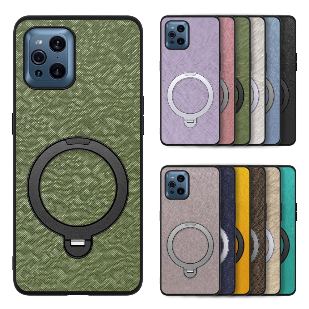 [ LOOF CASUAL MAG-RING Series ] OPPO Find X3 Pro OPG03 findx3pro x3pro findx3 スマホケース 背面 ケース カバー ハードケース マグネット内蔵の薄型多機能リング付 スタンド [ OPPO Find X3 Pro ]