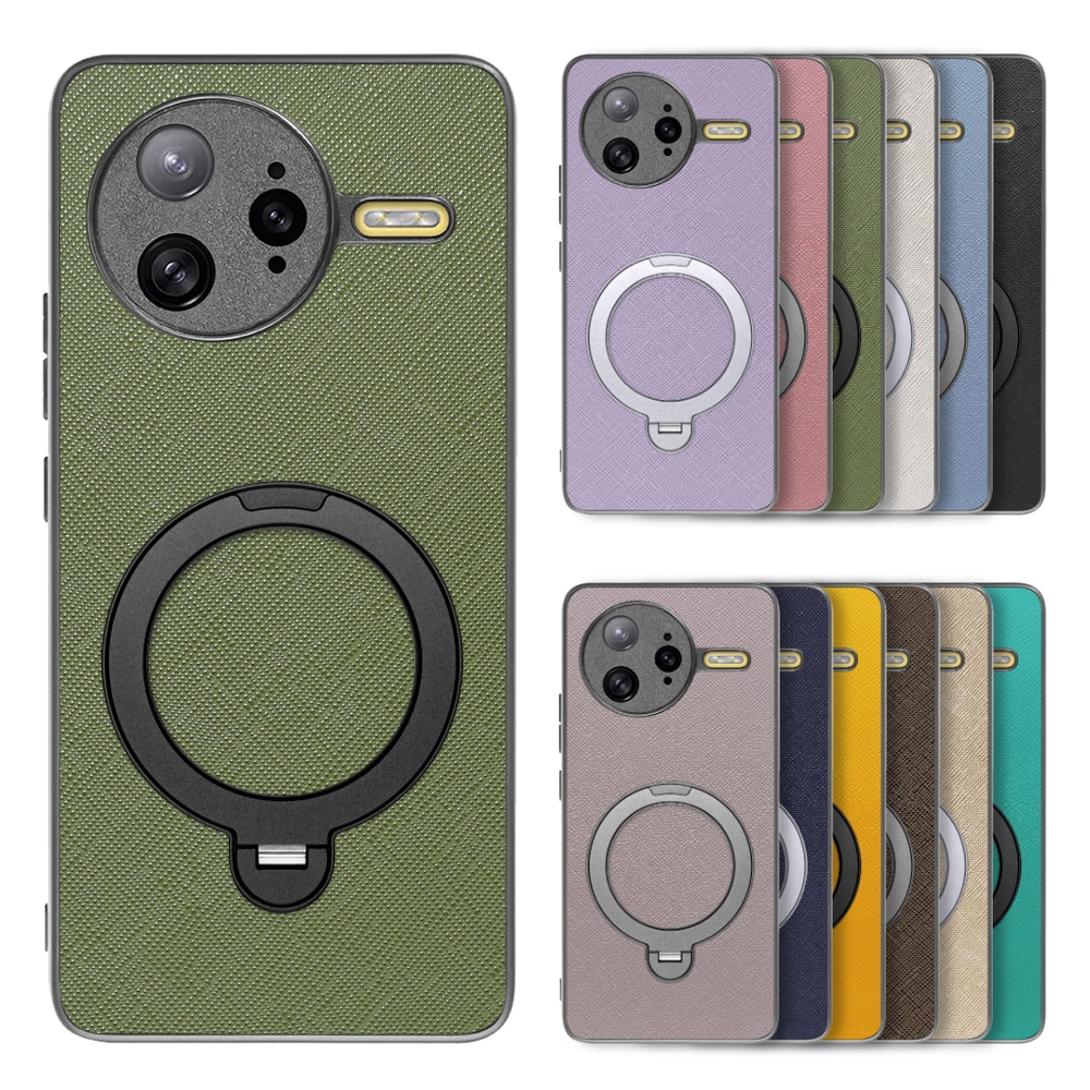 [ LOOF CASUAL MAG-RING Series ] POCO F7 Ultra Xiaomi シャオミ スマホケース 背面 ケース カバー ハードケース マグネット内蔵の薄型多機能リング付 スタンド [ POCO F7 Ultra ]