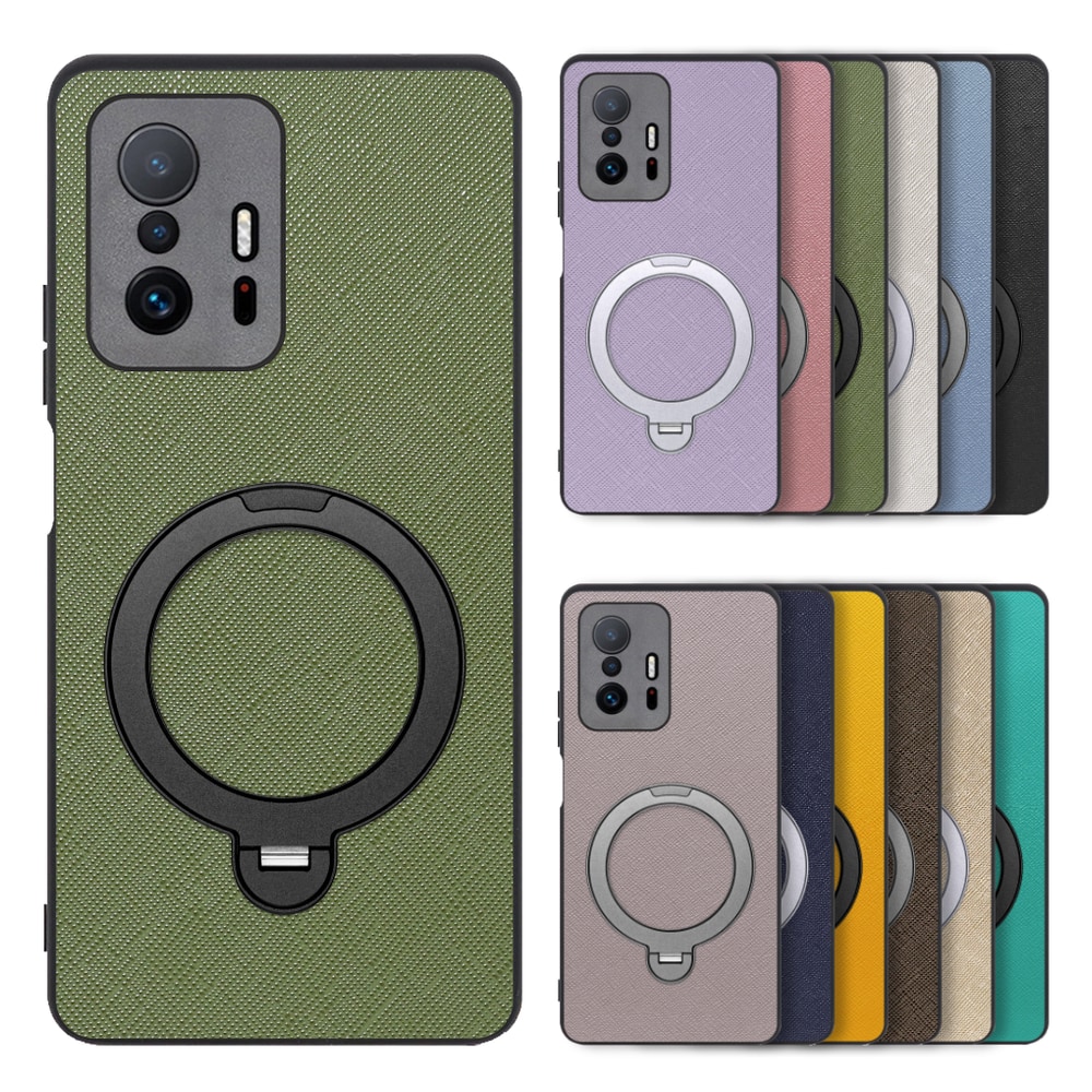 [ LOOF CASUAL MAG-RING Series ] Xiaomi 11T / 11T Pro xiaomi11t xiaomi11tpro 11tpro スマホケース 背面 ケース カバー ハードケース マグネット内蔵の薄型多機能リング付 スタンド [ Xiaomi 11T / 11T Pro ]