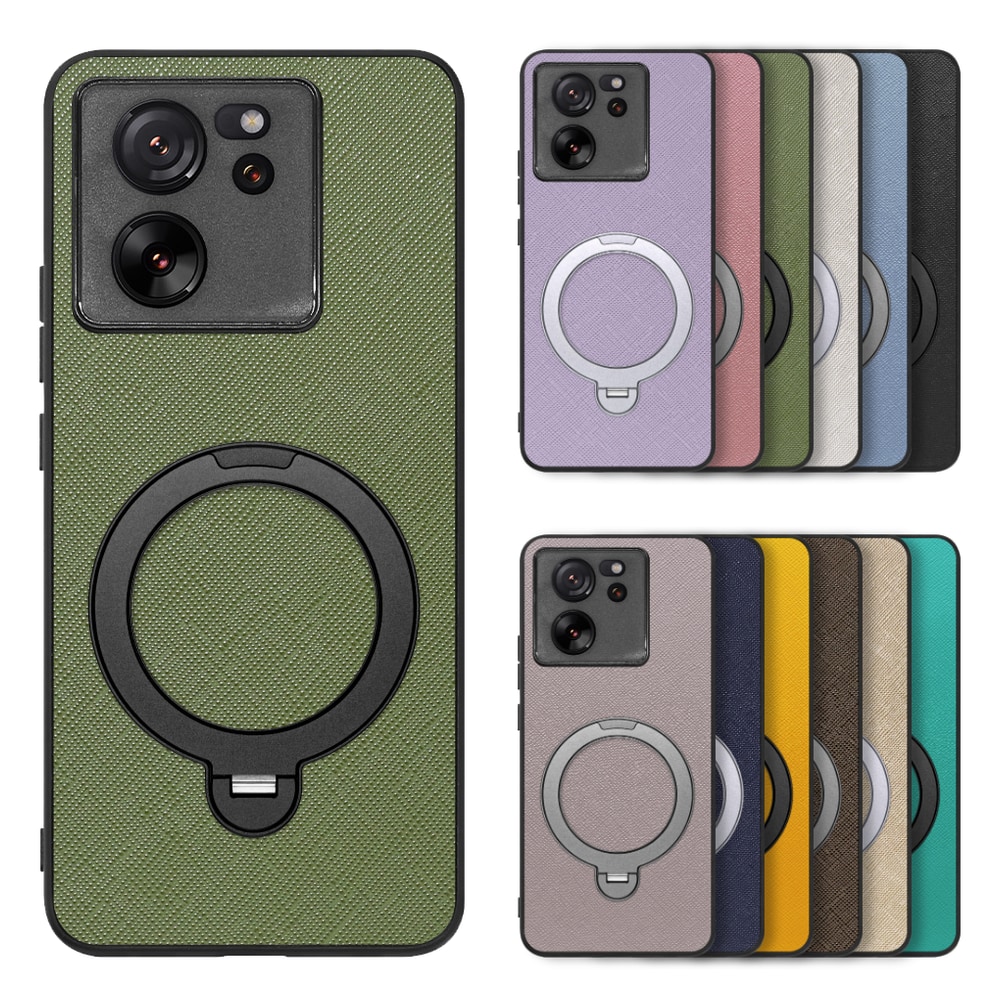 [ LOOF CASUAL MAG-RING Series ] Xiaomi 13T / 13T Pro XIG04 13 T 13TPro スマホケース 背面 ケース カバー ハードケース マグネット内蔵の薄型多機能リング付 スタンド [ Xiaomi 13T / 13T Pro ]