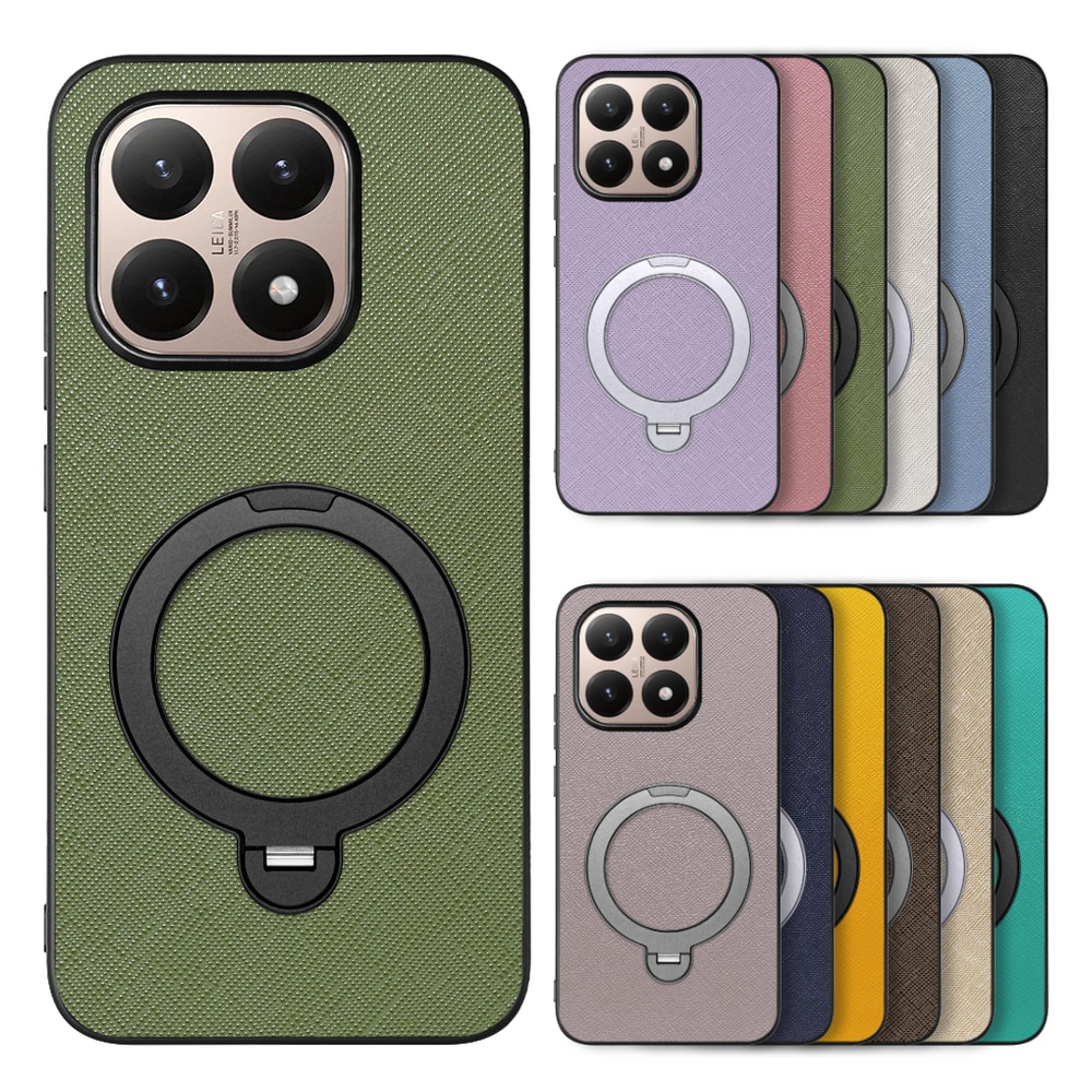 [ LOOF CASUAL MAG-RING Series ] Xiaomi 15T シャオミ 15T スマホケース 背面 ケース カバー ハードケース マグネット内蔵の薄型多機能リング付 スタンド [ Xiaomi 15T ]
