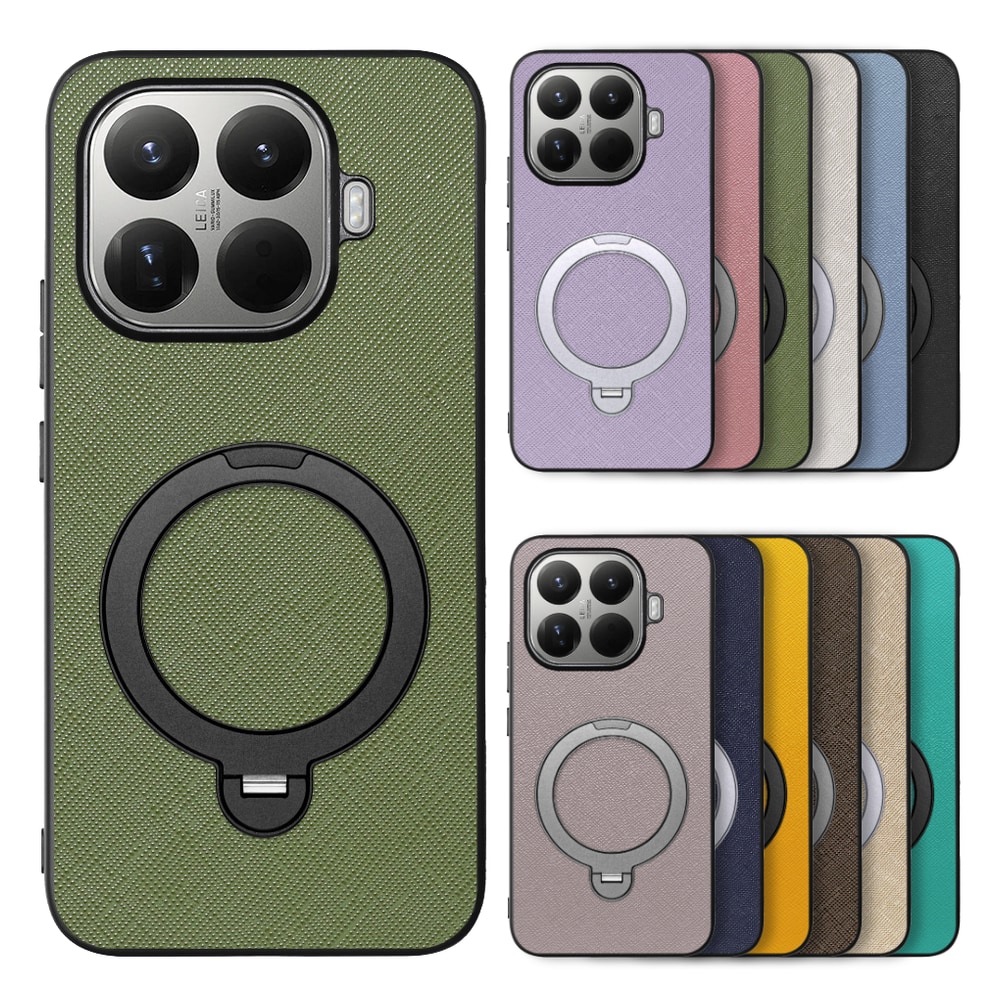 [ LOOF CASUAL MAG-RING Series ] Xiaomi 15T Pro シャオミ 15T Pro スマホケース 背面 ケース カバー ハードケース マグネット内蔵の薄型多機能リング付 スタンド [ Xiaomi 15T Pro ]