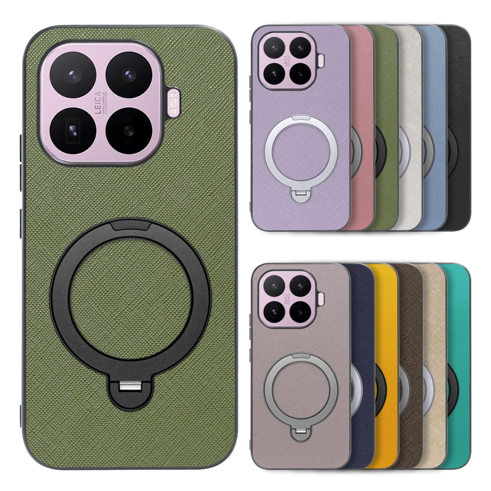 [ LOOF CASUAL MAG-RING Series ] Xiaomi 17T シャオミ スマホケース 背面 ケース カバー ハードケース マグネット内蔵の薄型多機能リング付 スタンド [ Xiaomi 17T ]