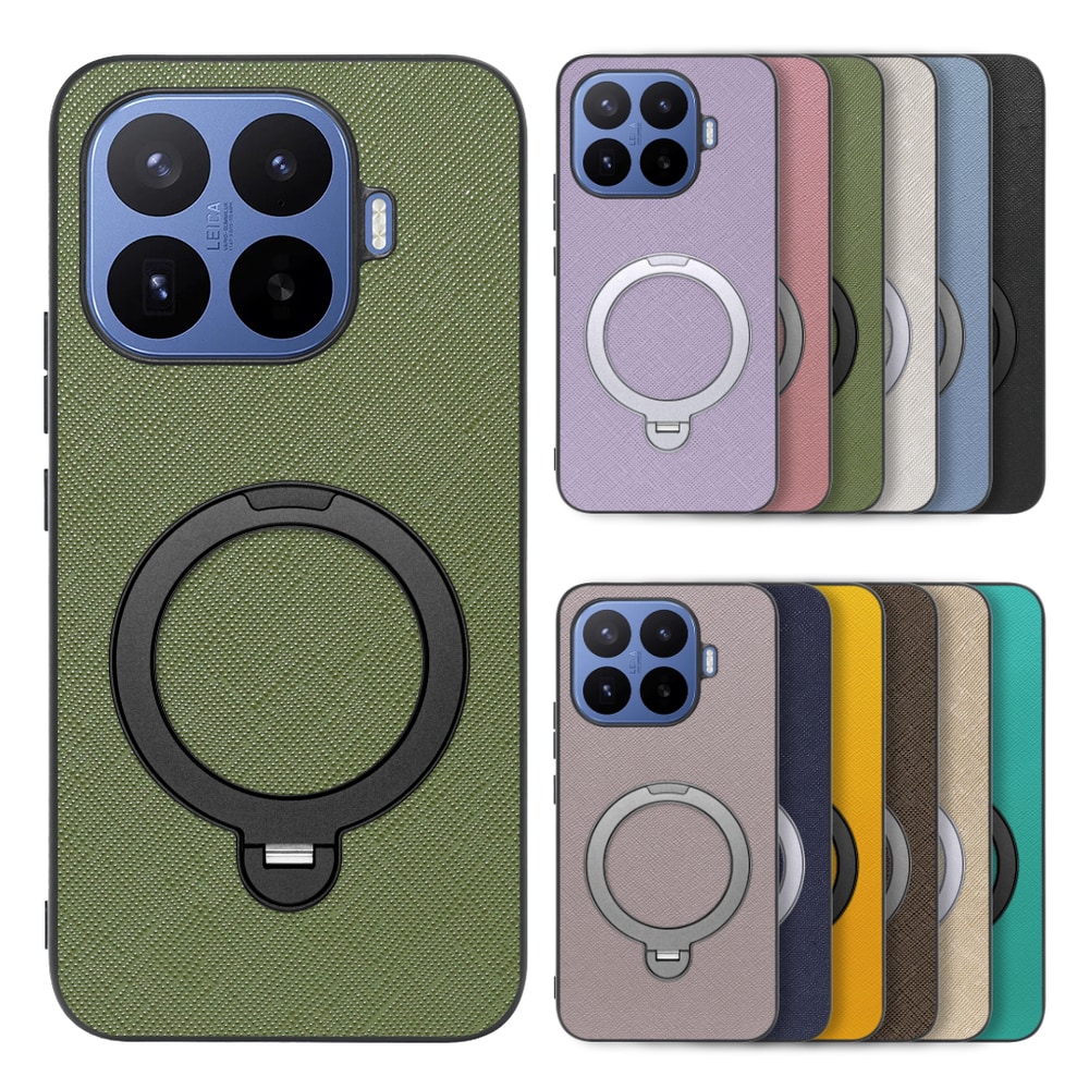 [ LOOF CASUAL MAG-RING Series ] Xiaomi 17T Pro シャオミ スマホケース 背面 ケース カバー ハードケース マグネット内蔵の薄型多機能リング付 スタンド [ Xiaomi 17T Pro ]