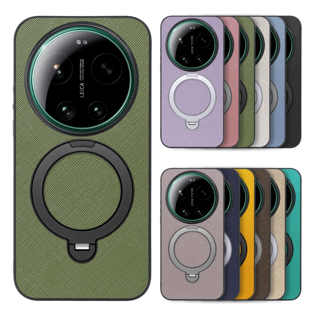 [ LOOF CASUAL MAG-RING Series ] Xiaomi 17 Ultra  スマホケース 背面 ケース カバー ハードケース マグネット内蔵の薄型多機能リング付 スタンド [ Xiaomi 17 Ultra ]