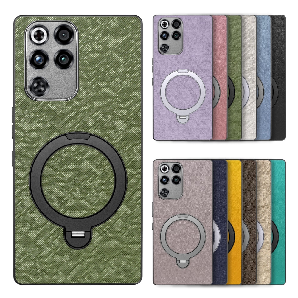 [ LOOF CASUAL MAG-RING Series ] REDMAGIC 11 Pro NX809J ZTE nubia スマホケース 背面 ケース カバー ハードケース マグネット内蔵の薄型多機能リング付 スタンド [ REDMAGIC 11 Pro ]