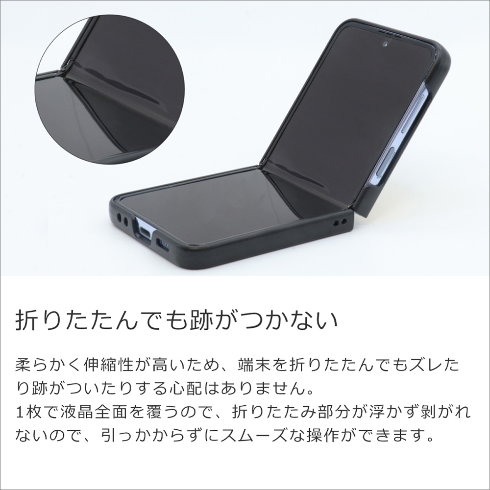 LOOF Galaxy Z Fold2 5G 保護フィルム クリア/マット/ブルーライトカット 簡単貼り付け 画面保護 ソフトフィルム 気泡なし 傷防止 割れ防止 高透過率 [ Galaxy Z Fold2 5G ]