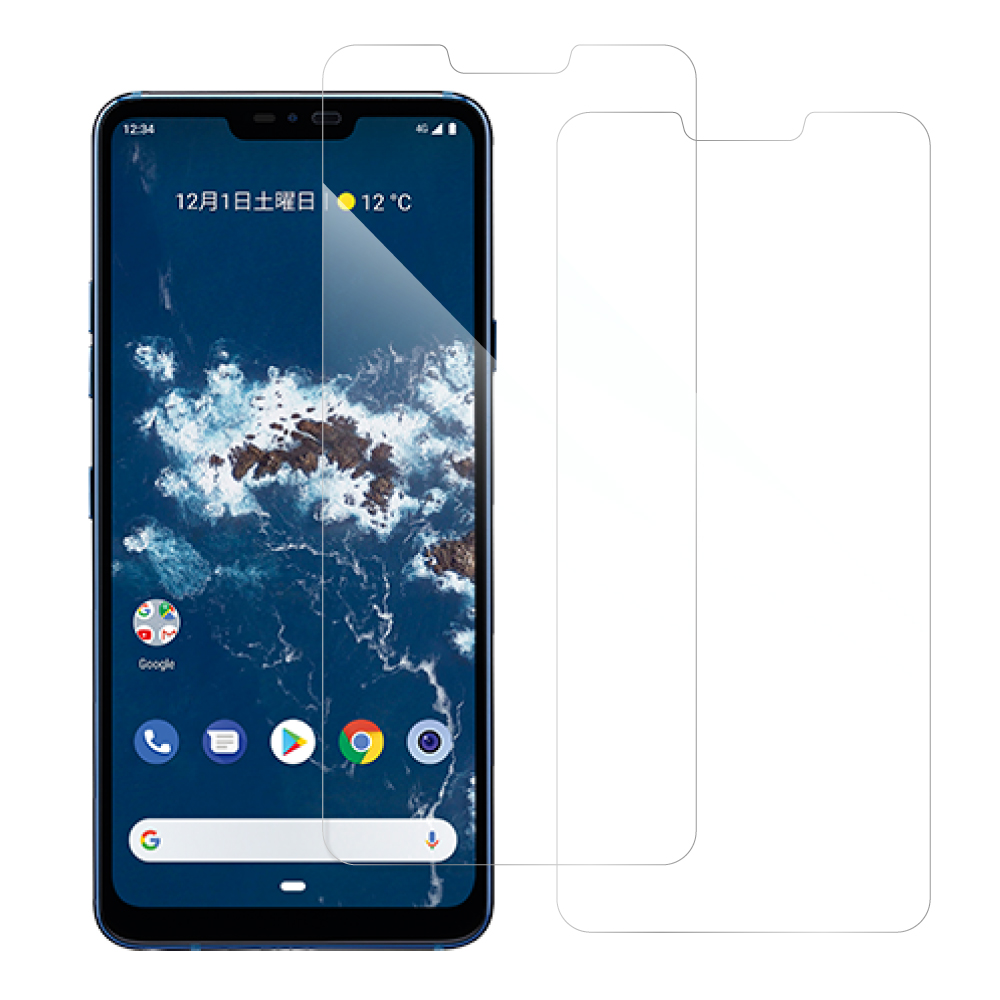 [2枚入り] LOOF 強化ソフトフィルム Android One X5 Androidone X5 androidoneX5 保護フィルム クリア/マット/ブルーライトカット/覗き見防止  簡単貼り付け 画面保護 ソフトフィルム 気泡なし 傷防止 割れ防止 [ Android One X5 ]