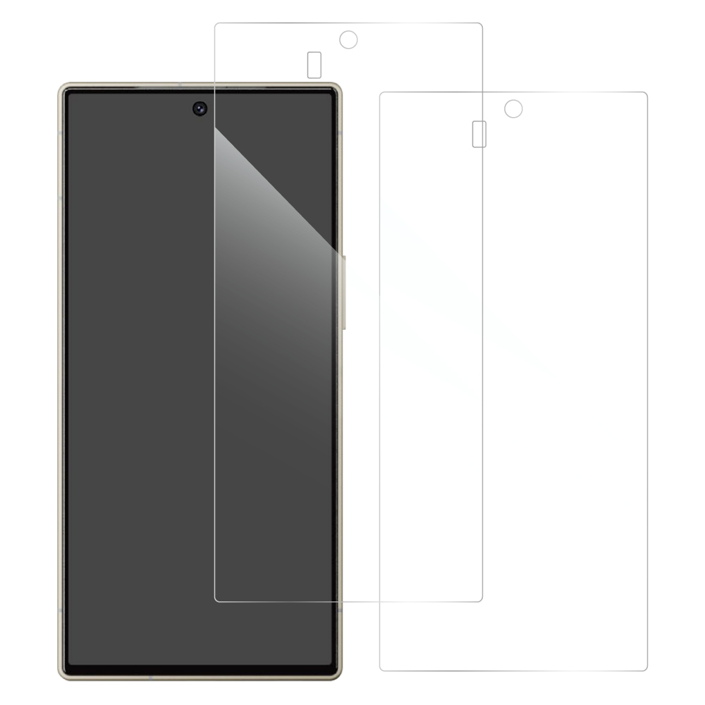[2枚入り] LOOF 強化ソフトフィルム AQUOS R10 SH-51F 保護フィルム クリア/マット/ブルーライトカット/覗き見防止  簡単貼り付け 画面保護 ソフトフィルム 気泡なし 傷防止 割れ防止 [ AQUOS wish5 ]