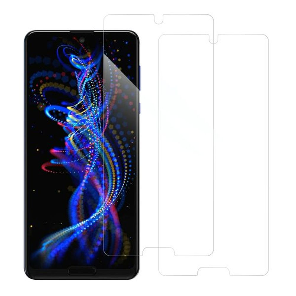 [2枚入り] LOOF 強化ソフトフィルム AQUOS R5G SH-51A / SHG01  保護フィルム クリア/マット/ブルーライトカット/覗き見防止  簡単貼り付け 画面保護 ソフトフィルム 気泡なし 傷防止 割れ防止 [ AQUOS R5G ]