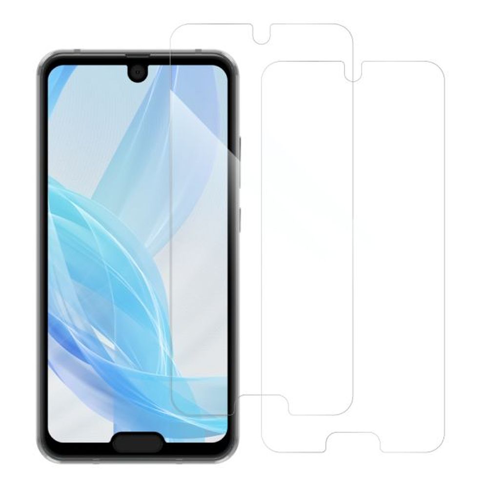 [2枚入り] LOOF 強化ソフトフィルム AQUOS R2 compact SH-M09  R2compact R2compact 保護フィルム クリア/マット/ブルーライトカット/覗き見防止  簡単貼り付け 画面保護 ソフトフィルム 気泡なし 傷防止 割れ防止 [ AQUOS R2 compact ]