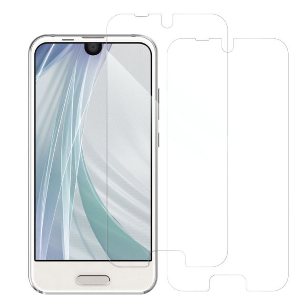 [2枚入り] LOOF 強化ソフトフィルム AQUOS R compact SH-M06 / SHV41  Rcompact Rcompact 保護フィルム クリア/マット/ブルーライトカット/覗き見防止  簡単貼り付け 画面保護 ソフトフィルム 気泡なし 傷防止 割れ防止 [ AQUOS R compact ]