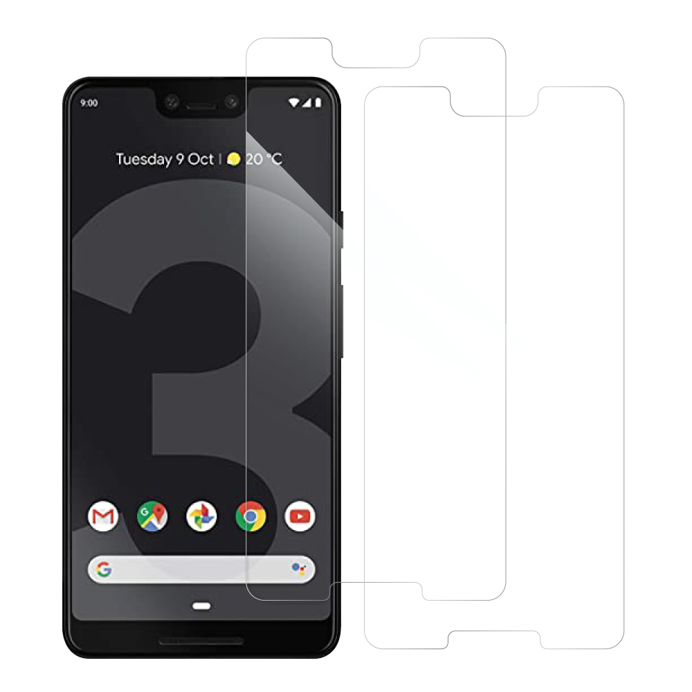 [2枚入り] LOOF 強化ソフトフィルム Google Pixel 3 XL pixel3xl ピクセル3XL 保護フィルム クリア/マット/ブルーライトカット/覗き見防止  簡単貼り付け 画面保護 ソフトフィルム 気泡なし 傷防止 割れ防止 [ Google Pixel 3 XL ]