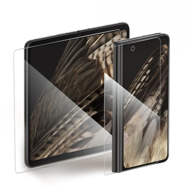 LOOF Google Pixel Fold 保護フィルム クリア/マット/ブルーライトカット 簡単貼り付け 画面保護 ソフトフィルム 気泡なし 傷防止 割れ防止 高透過率 [ Google Pixel Fold ]