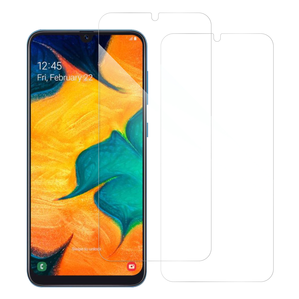 [2枚入り] LOOF 強化ソフトフィルム Galaxy A30 SCV43 galaxya30 保護フィルム クリア/マット/ブルーライトカット/覗き見防止  簡単貼り付け 画面保護 ソフトフィルム 気泡なし 傷防止 割れ防止 [ Galaxy A30 ]