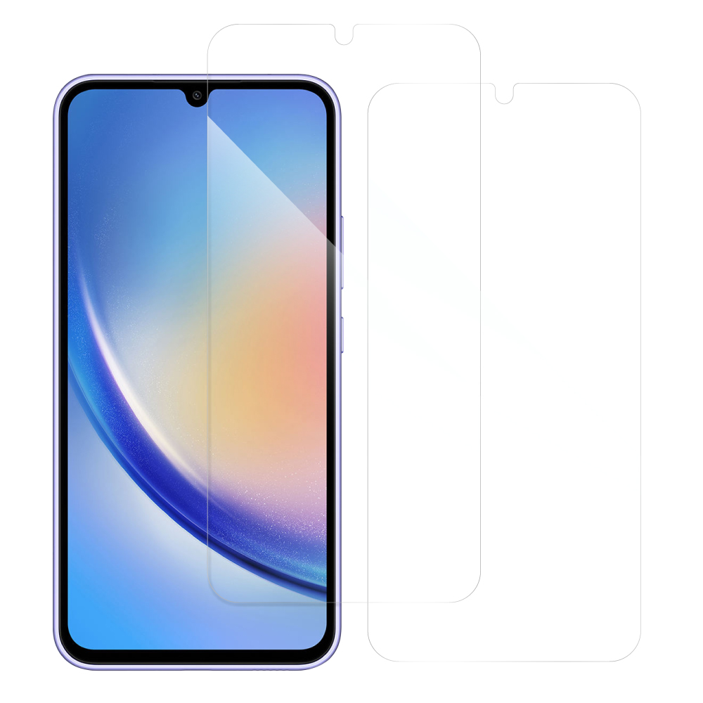 [2枚入り] LOOF Galaxy A54 5G SC-53D / SCG21 用 保護フィルム 簡単貼り付け 画面保護 ソフトフィルム 気泡なし 傷防止 割れ防止 高透過率 [ Galaxy A54 5G / クリア 仕様]