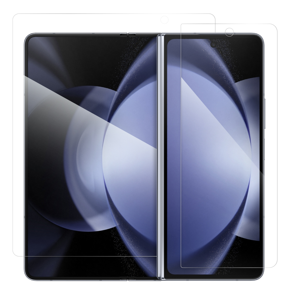 LOOF Galaxy Z Fold5 保護フィルム クリア/マット/ブルーライトカット 簡単貼り付け 画面保護 ソフトフィルム 気泡なし 傷防止 割れ防止 高透過率 [ Galaxy Z Fold5 ]