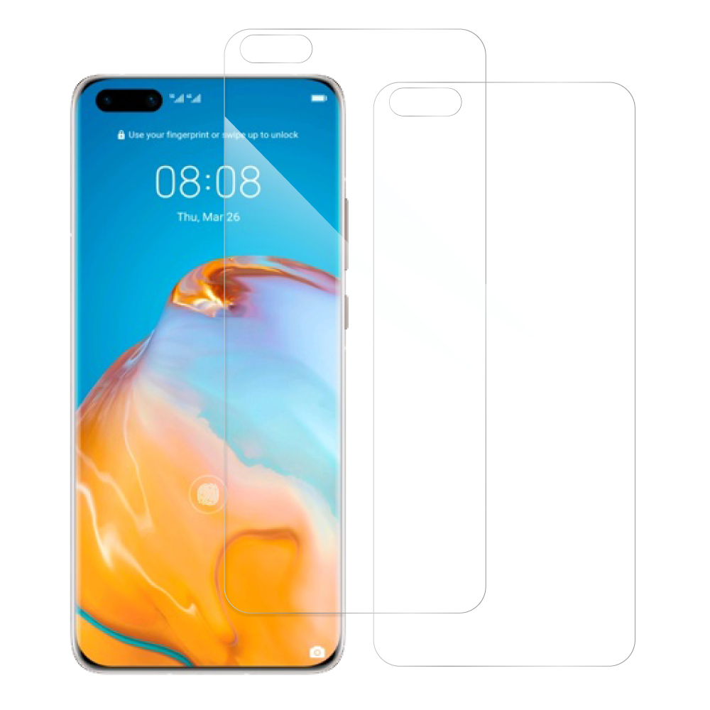 [2枚入り] LOOF 強化ソフトフィルム HUAWEI P40 Pro 5G p40pro5g p40pro プロ 保護フィルム クリア/マット/ブルーライトカット/覗き見防止  簡単貼り付け 画面保護 ソフトフィルム 気泡なし 傷防止 割れ防止 [ HUAWEI P40 Pro 5G ]
