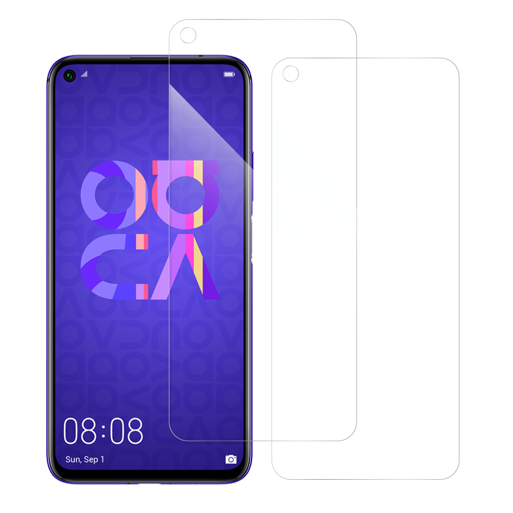 [2枚入り] LOOF 強化ソフトフィルム HUAWEI nova 5T nova5t 保護フィルム クリア/マット/ブルーライトカット/覗き見防止  簡単貼り付け 画面保護 ソフトフィルム 気泡なし 傷防止 割れ防止 [ HUAWEI nova 5T ]