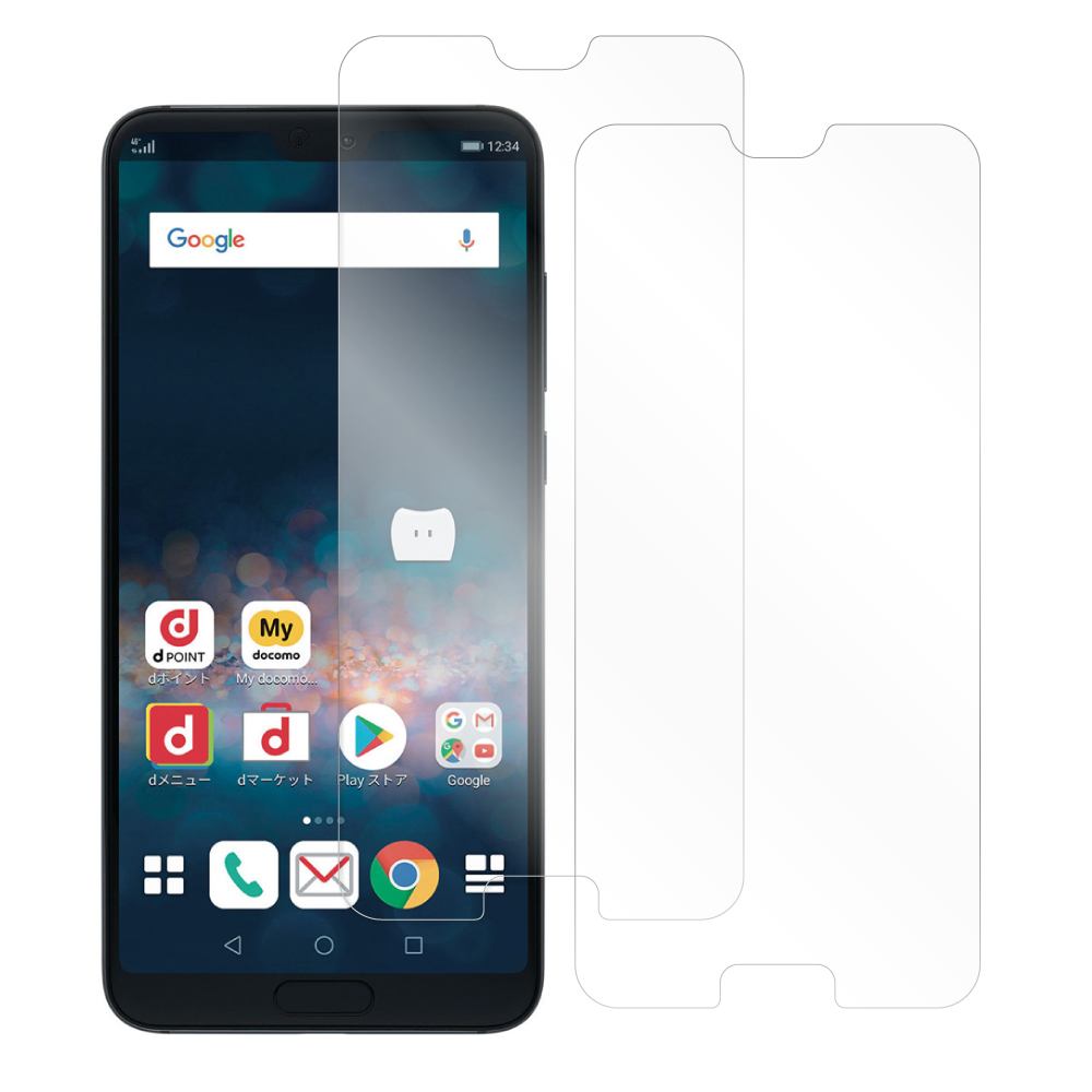 [2枚入り] LOOF 強化ソフトフィルム HUAWEI P20 Pro p20pro p20 プロ p20プロ 保護フィルム クリア/マット/ブルーライトカット/覗き見防止  簡単貼り付け 画面保護 ソフトフィルム 気泡なし 傷防止 割れ防止 [ HUAWEI P20 Pro ]