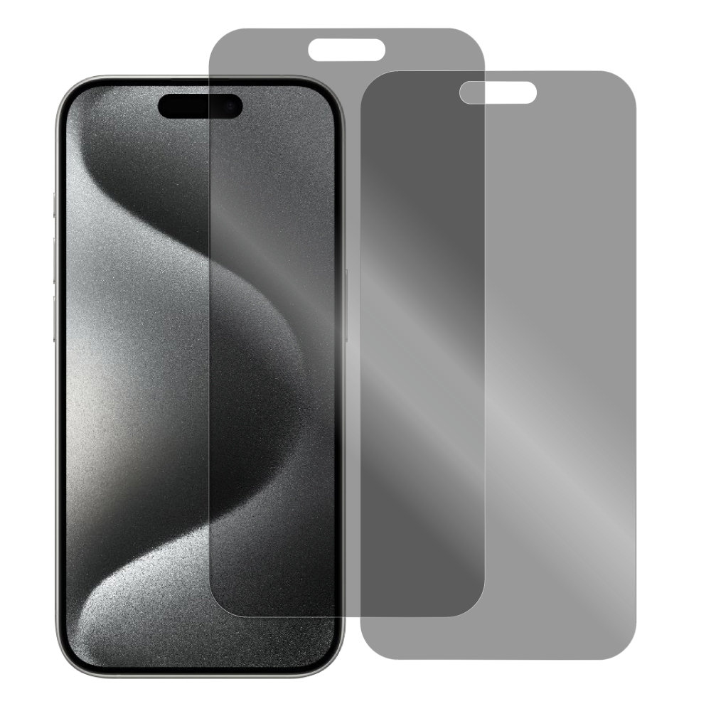 [2枚入り] LOOF iPhone15 Pro アイフォン15 プロ iPhone 15 Pro 15Pro アイフォン 15 プロ 用 保護フィルム 簡単貼り付け 画面保護 ソフトフィルム 気泡なし 傷防止 割れ防止 指紋防止 [ iPhone 15 Pro / 覗き見防止 仕様]