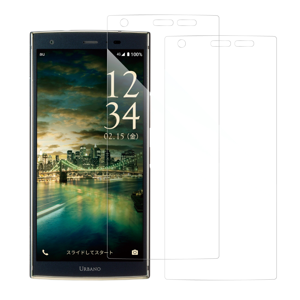 [2枚入り] LOOF 強化ソフトフィルム KYOCERA URBANO V04 KYV45  urbanov04 アルバーノv04 保護フィルム クリア/マット/ブルーライトカット/覗き見防止  簡単貼り付け 画面保護 ソフトフィルム 気泡なし 傷防止 割れ防止 [ URBANO V04 / KYV45 ]