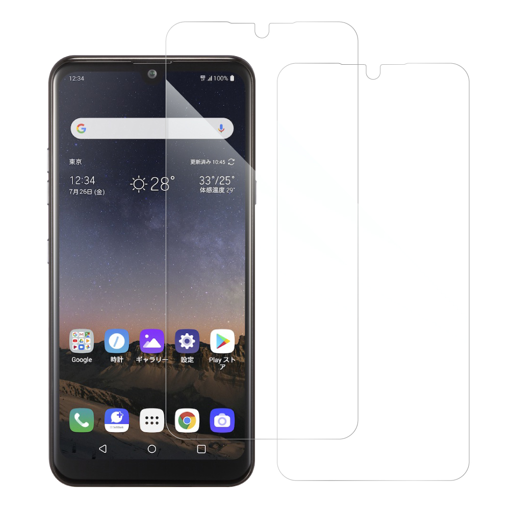 [2枚入り] LOOF 強化ソフトフィルム LG K50  保護フィルム クリア/マット/ブルーライトカット/覗き見防止  簡単貼り付け 画面保護 ソフトフィルム 気泡なし 傷防止 割れ防止 [ LG K50 ]