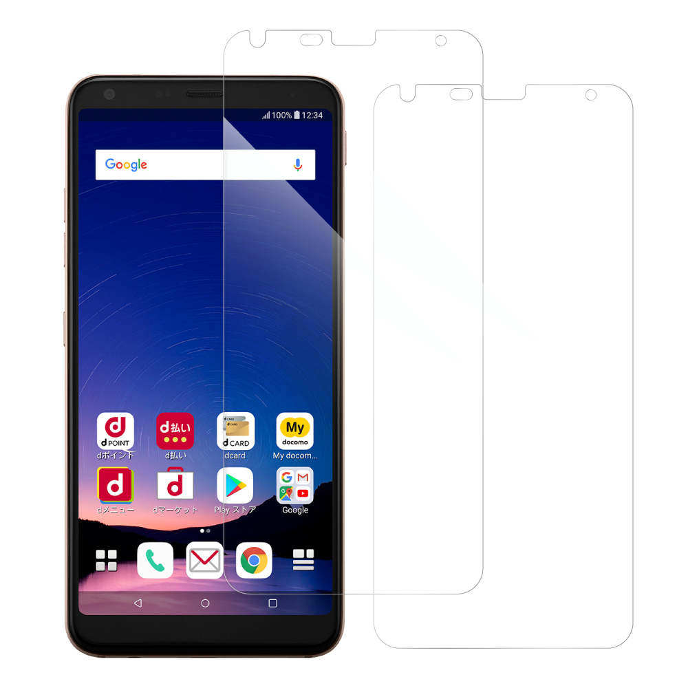 [2枚入り] LOOF 強化ソフトフィルム LG style2 L-01L lgstyle2 保護フィルム クリア/マット/ブルーライトカット/覗き見防止  簡単貼り付け 画面保護 ソフトフィルム 気泡なし 傷防止 割れ防止 [ LG style2 ]