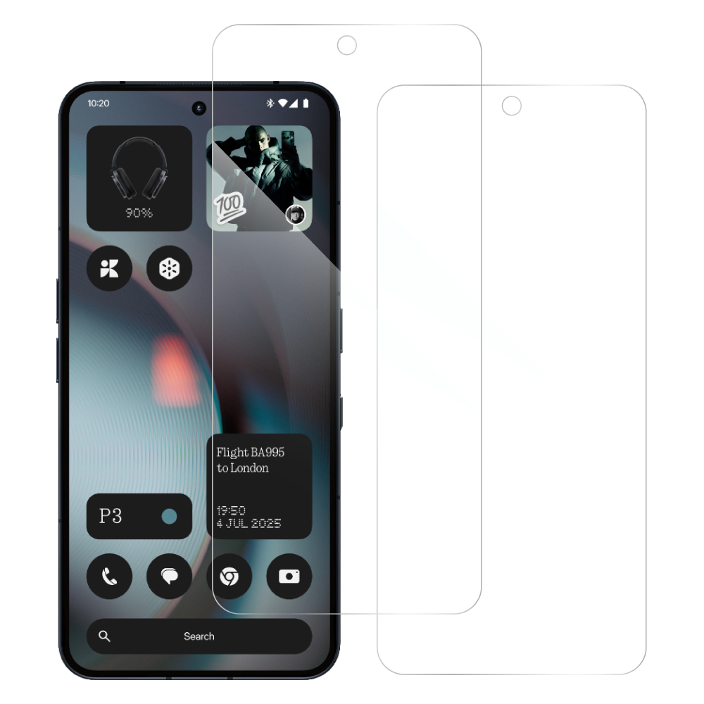 [2枚入り] LOOF 強化ソフトフィルム Nothing Phone (3) ナッシングフォンスリー 保護フィルム クリア/マット/ブルーライトカット/覗き見防止  簡単貼り付け 画面保護 ソフトフィルム 気泡なし 傷防止 割れ防止 [ Nothing Phone (3) 用 ]