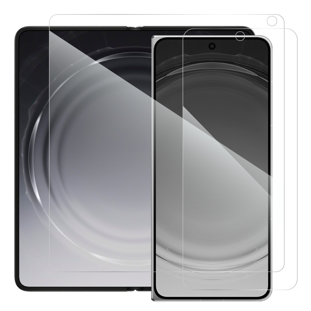 LOOF 強化ソフトフィルム OPPO Find N6 CPH2765 保護フィルム クリア  簡単貼り付け 画面保護 ソフトフィルム 気泡なし 傷防止 割れ防止 [ OPPO Find N6 ]