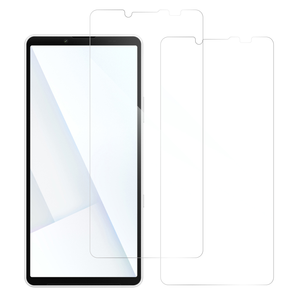 [2枚入り] LOOF 強化ソフトフィルム Xperia 10 VII エクスペリア XQ-FE44 保護フィルム クリア/マット/ブルーライトカット/覗き見防止  簡単貼り付け 画面保護 ソフトフィルム 気泡なし 傷防止 割れ防止 [ Xperia 10 VII 用 ]