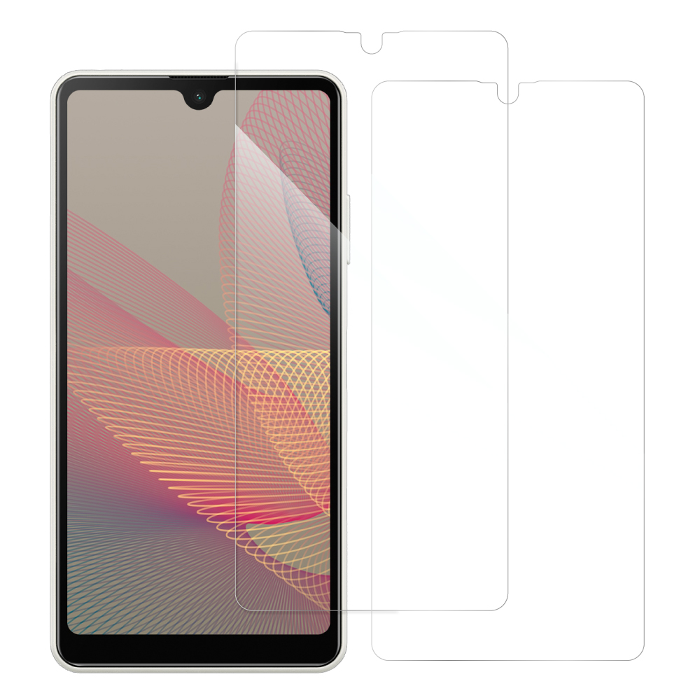 [2枚入り] LOOF 強化ソフトフィルム Xperia Ace II SO-41B aceⅡ ace2 保護フィルム クリア/マット/ブルーライトカット/覗き見防止  簡単貼り付け 画面保護 ソフトフィルム 気泡なし 傷防止 割れ防止 [ Xperia Ace Ⅱ ]