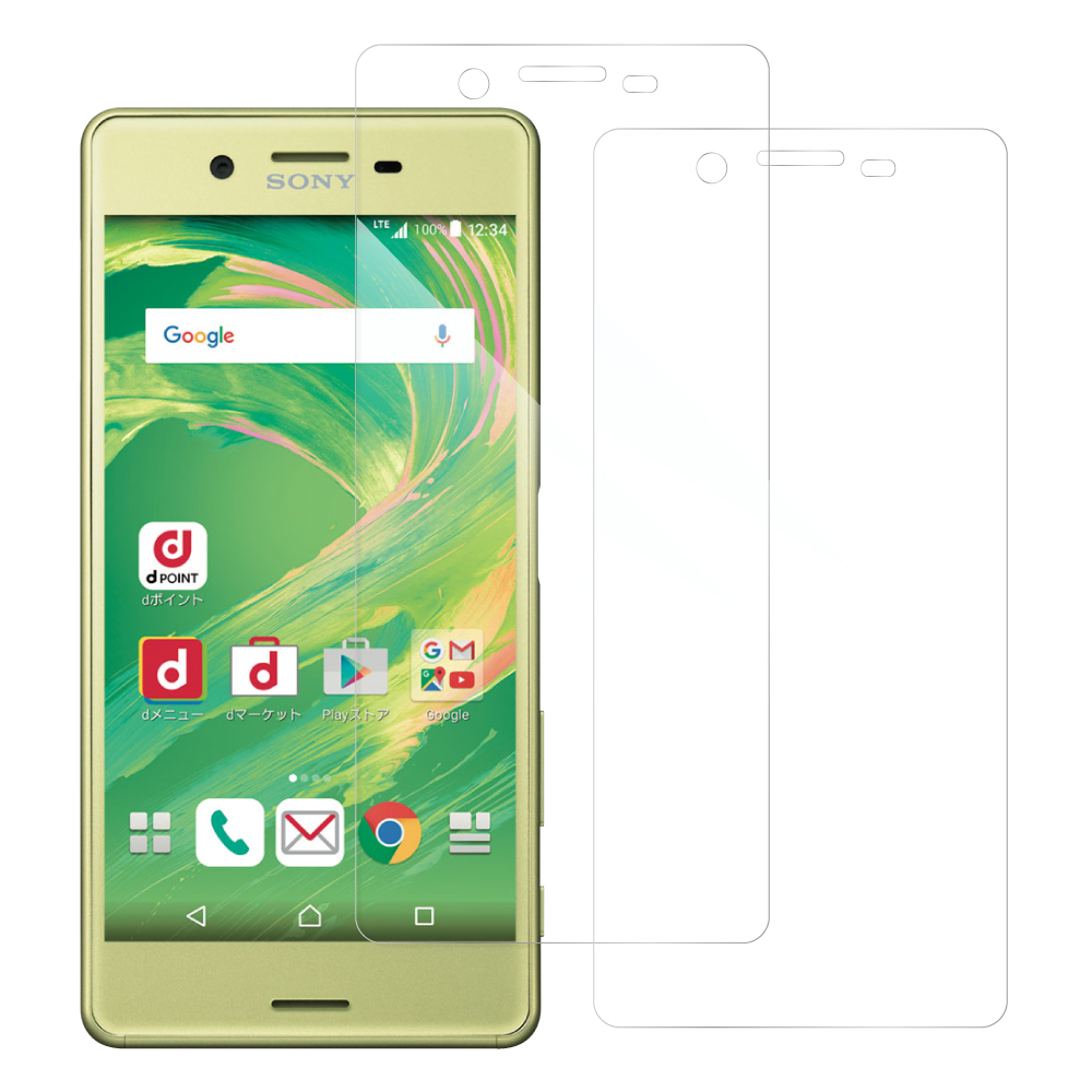 [2枚入り] LOOF 強化ソフトフィルム Xperia X Performance SO-04H / SOV33 xperformance 保護フィルム クリア/マット/ブルーライトカット/覗き見防止  簡単貼り付け 画面保護 ソフトフィルム 気泡なし 傷防止 割れ防止 [ Xperia X Performance ]