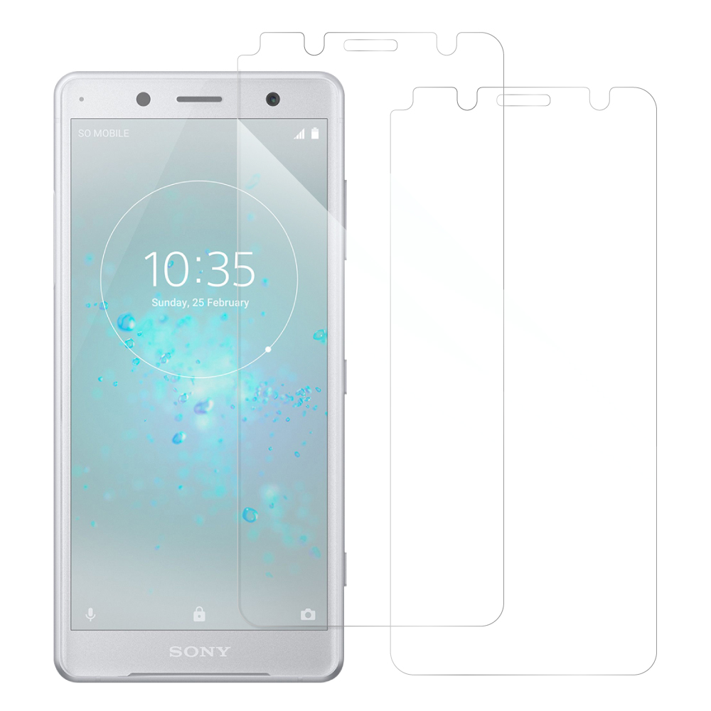 [2枚入り] LOOF 強化ソフトフィルム Xperia XZ2 Compact SO-05K xz2compact 保護フィルム クリア/マット/ブルーライトカット/覗き見防止  簡単貼り付け 画面保護 ソフトフィルム 気泡なし 傷防止 割れ防止 [ Xperia XZ2 Compact ]
