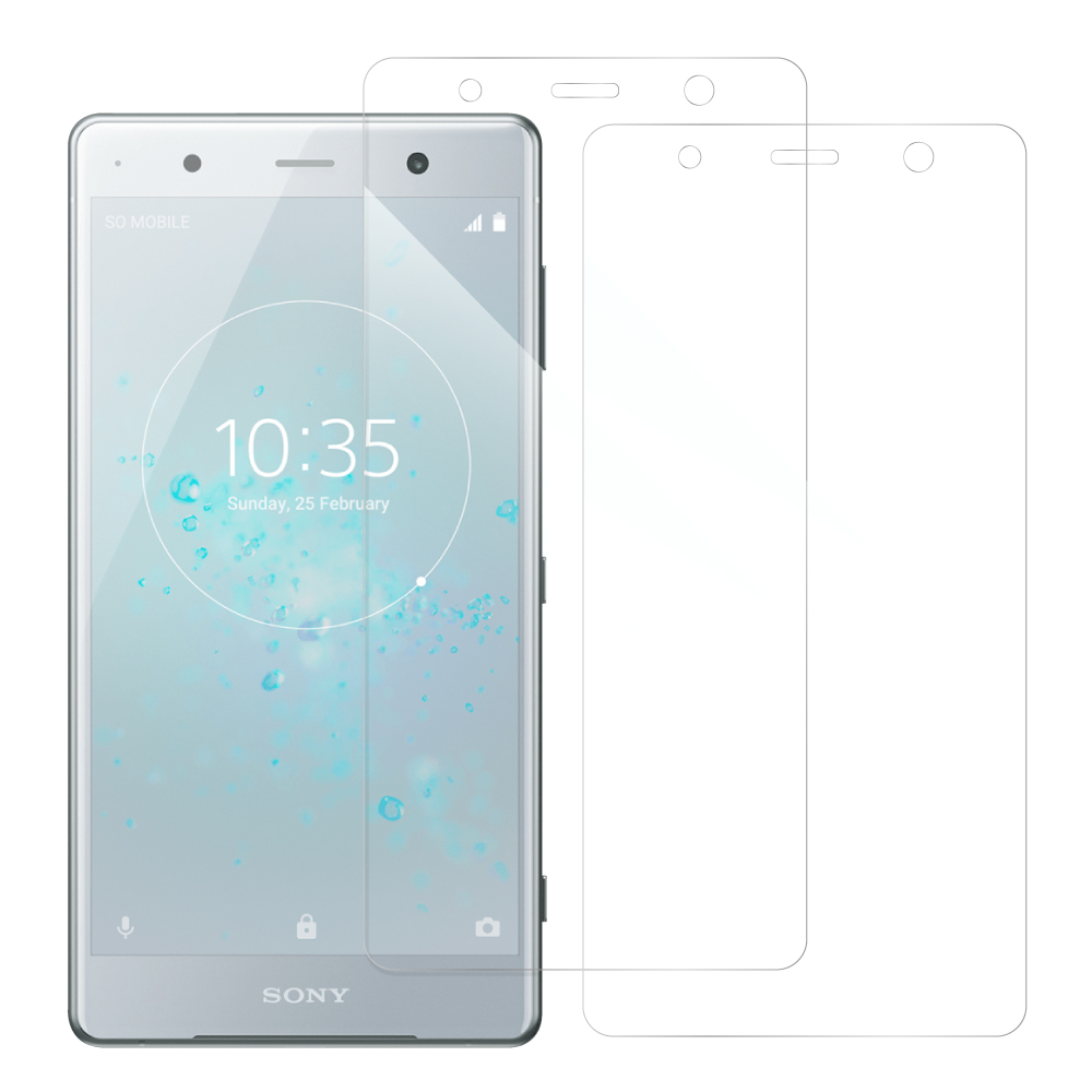[2枚入り] LOOF 強化ソフトフィルム Xperia XZ2 Premium SO-04K / SOV38 xz2premium 保護フィルム クリア/マット/ブルーライトカット/覗き見防止  簡単貼り付け 画面保護 ソフトフィルム 気泡なし 傷防止 割れ防止 [ Xperia XZ2 Premium ]