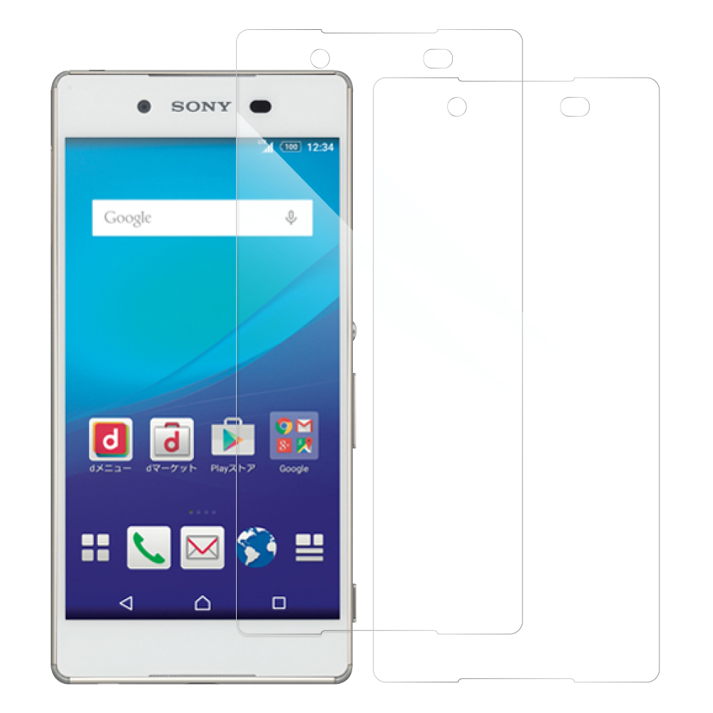 [2枚入り] LOOF 強化ソフトフィルム Xperia Z4 SO-03G / SOV31  保護フィルム クリア/マット/ブルーライトカット/覗き見防止  簡単貼り付け 画面保護 ソフトフィルム 気泡なし 傷防止 割れ防止 [ Xperia Z4 ]