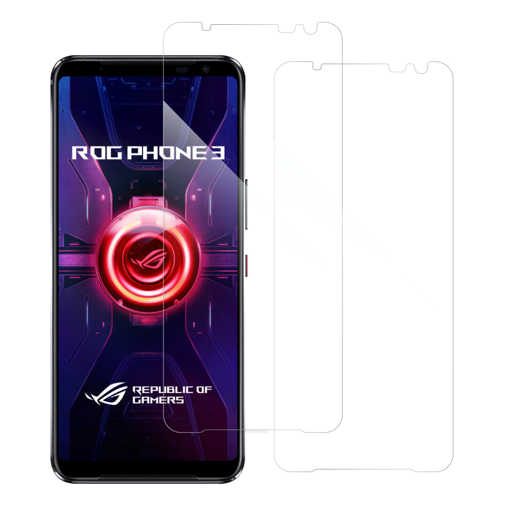 [2枚入り] LOOF 強化ソフトフィルム ASUS ROG Phone 3 ZS661KS rogphone3 保護フィルム クリア/マット/ブルーライトカット/覗き見防止  簡単貼り付け 画面保護 ソフトフィルム 気泡なし 傷防止 割れ防止 [ ASUS ROG Phone 3 (ZS661KS) ]