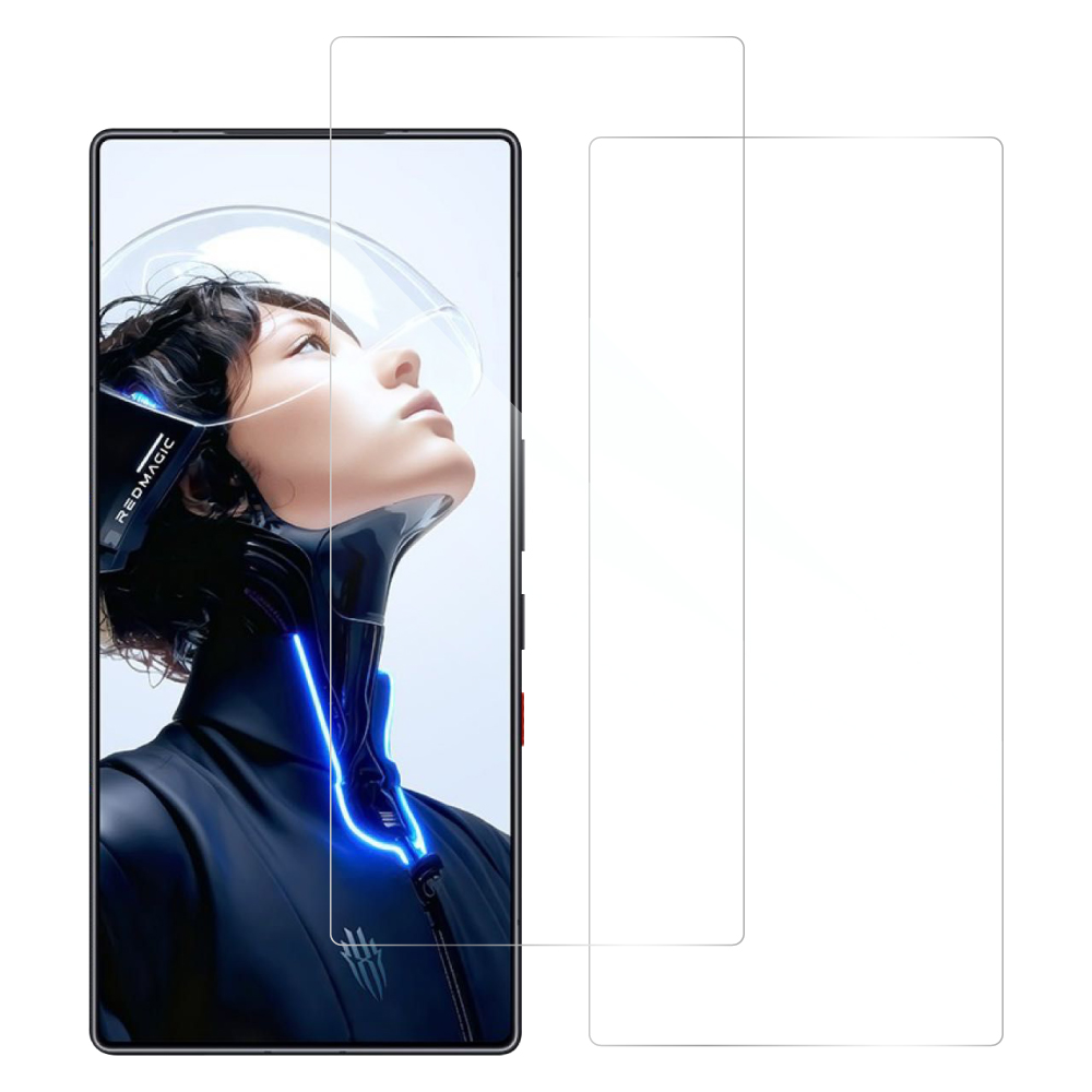 [2枚入り] LOOF 強化ソフトフィルム REDMAGIC 11 Pro NX809J ZTE nubia 保護フィルム クリア  簡単貼り付け 画面保護 ソフトフィルム 気泡なし 傷防止 割れ防止 [ REDMAGIC 11 Pro ]