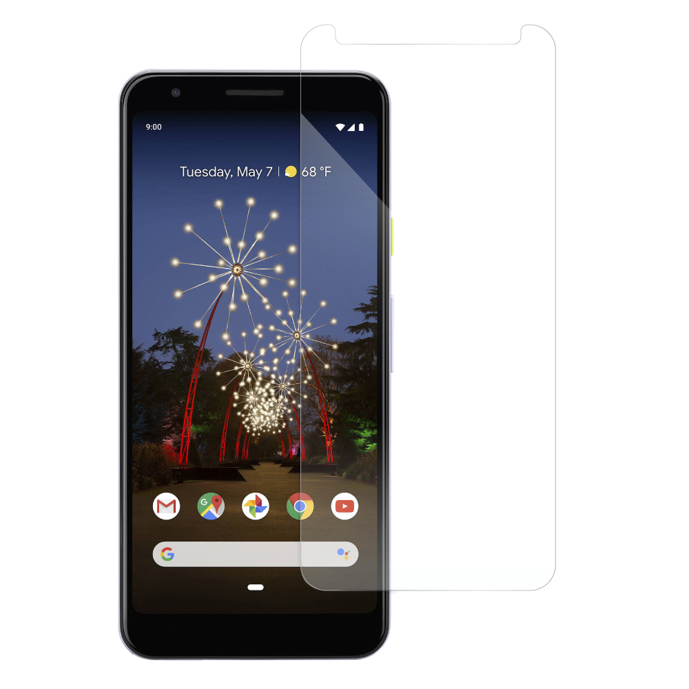 [1枚入り] LOOF Google Pixel 3a pixel3a ピクセル3a フィルム 保護フィルム 反射防止 簡単貼り付け 画面保護 ソフトフィルム 傷防止 割れ防止 指紋防止 紫外線硬化 UV硬化 [ Google Pixel 3a ]