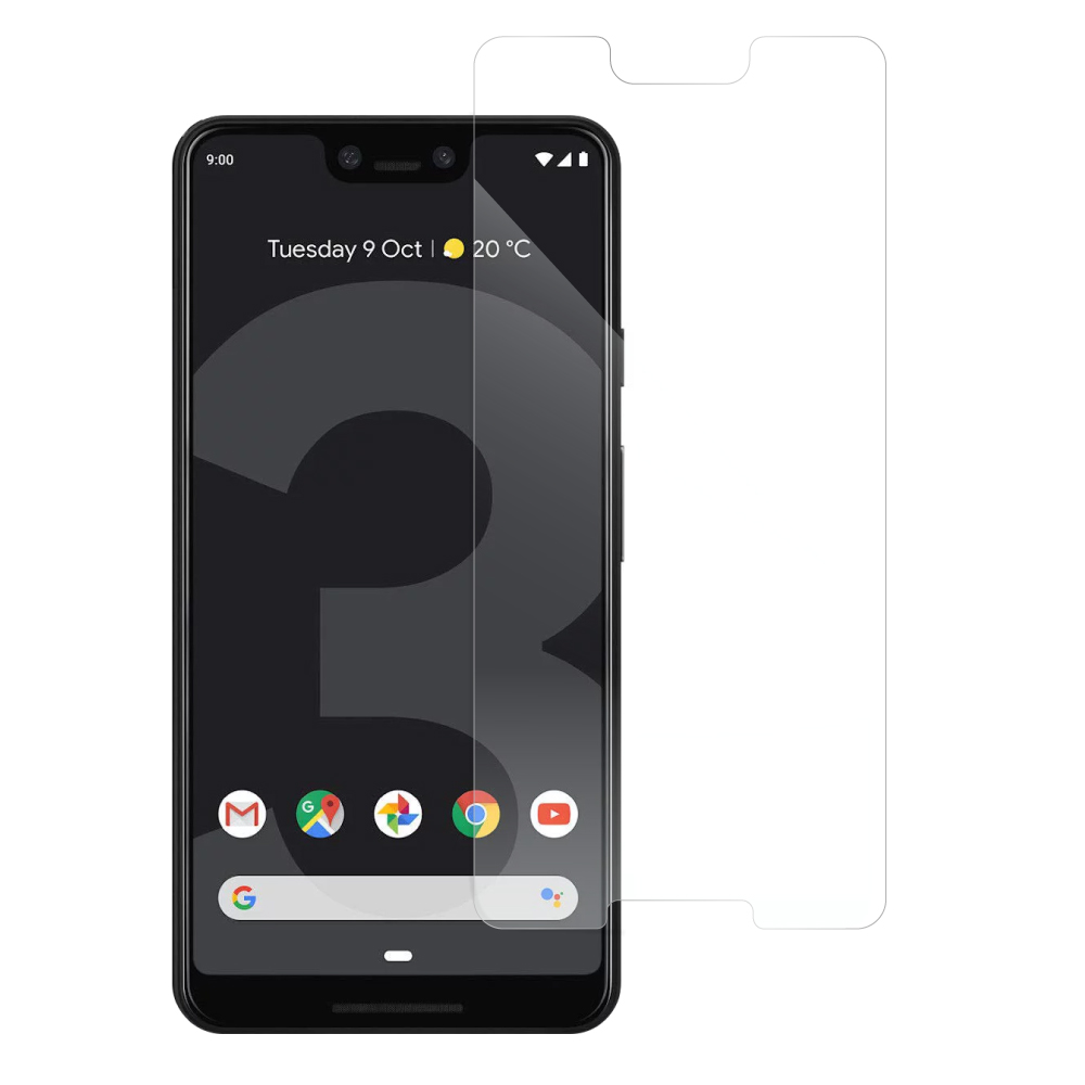 [1枚入り] LOOF Google Pixel 3 XL pixel3xl ピクセル3XL フィルム 保護フィルム 反射防止 簡単貼り付け 画面保護 ソフトフィルム 傷防止 割れ防止 指紋防止 紫外線硬化 UV硬化 [ Google Pixel 3 XL ]