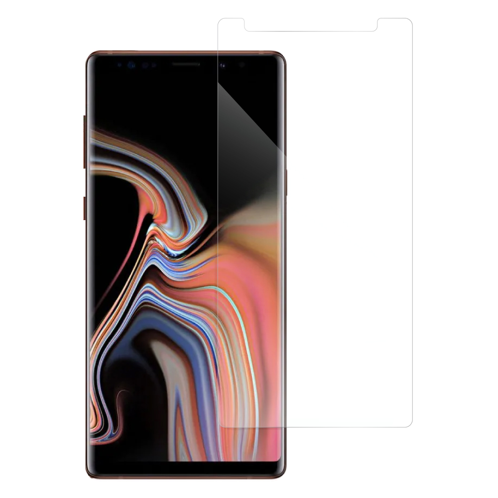 [1枚入り] LOOF Galaxy Note9 SC-01L / SCV40 note9 note 9 フィルム 保護フィルム 反射防止 簡単貼り付け 画面保護 ソフトフィルム 傷防止 割れ防止 指紋防止 紫外線硬化 UV硬化 [ Galaxy Note9 ]