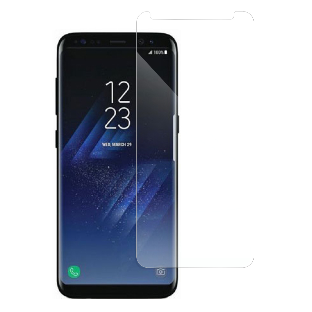 [1枚入り] LOOF Galaxy S8 SC-02J / SCV36 galaxys8 フィルム 保護フィルム 反射防止 簡単貼り付け 画面保護 ソフトフィルム 傷防止 割れ防止 指紋防止 紫外線硬化 UV硬化 [ Galaxy S8 ]